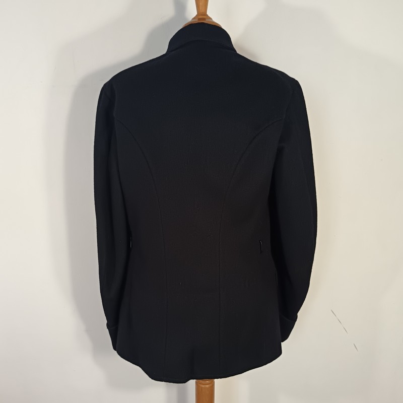 VESTE DES SAPEURS-POMPIERS COL POINTU DEMI SAXE VERS 1930 1940 DOUBLURE BLANCHE